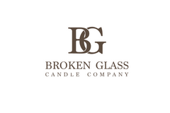 Broken Glass Candle Company logo