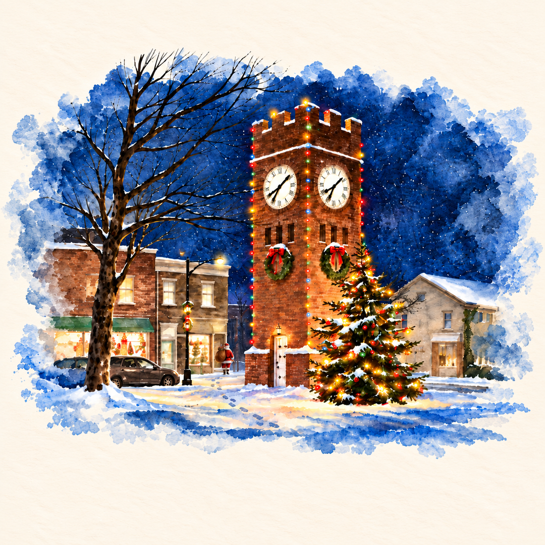 2026 Santa Claus in Hudson Christmas Candle | Available for Preorder